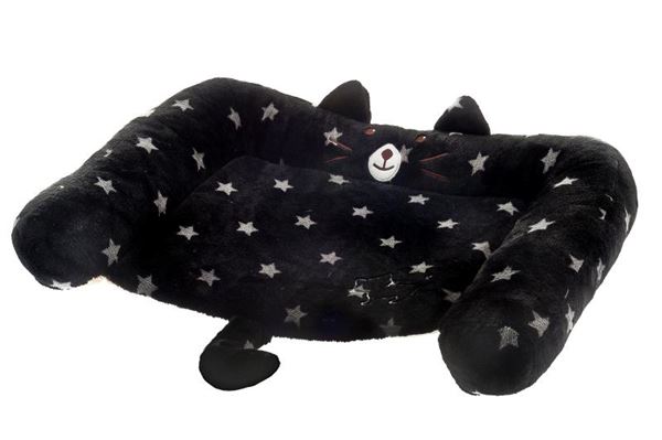 DIVANETTO GATTO 58X42CM STELLE