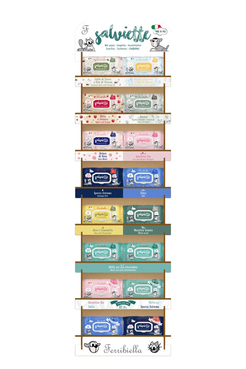 ESP.CARTONE 340PZ NUOVA LINEA SALVIETTE