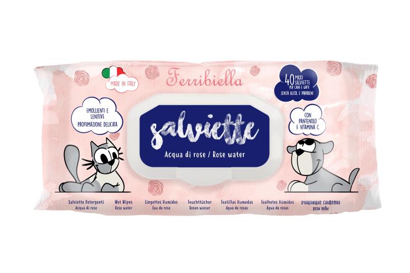 ESP.12PZ SALVIETTE ACQUA DI ROSE (12X40P