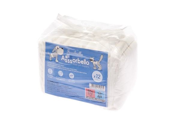 PANNOLINO A FASCIA 60X80CM 12PZ X 12CONF