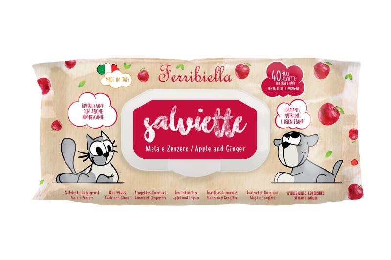 ESP.12PZ SALVIETTE MELA-ZENZERO (12X40)