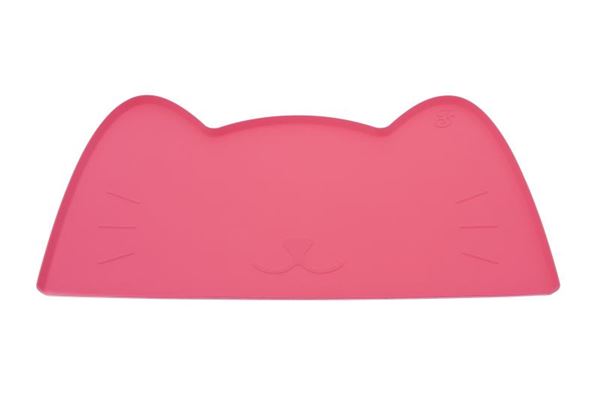 TAPP.AMORCROMIA GATTO SILIC. 42X25 FUCSIA